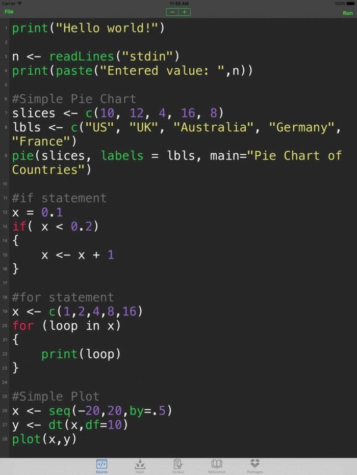 R programming image
