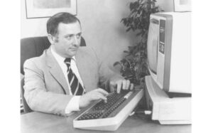 Michael John Aldrich, the father of e-commerce.